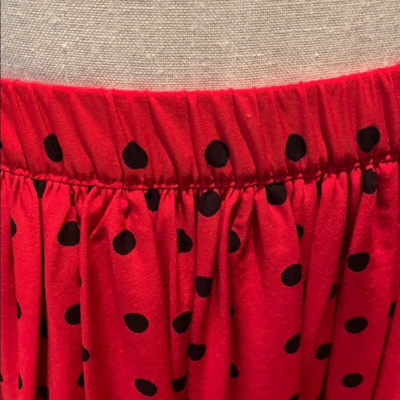 Gap Kids red polka dot skirt size 6/7 - Picture 4 of 7